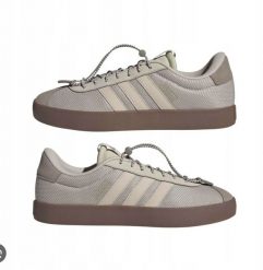Adidas Buty damskie adidas Vl Court 3.0 szare IH6580 46 2/3. Szare obuwie sportowe damskie Adidas, bez wzorów, bez zapięcia. Za 298.99 zł.