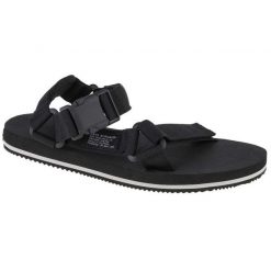 Levis Sandały Levi's Tahoe Refresh Sandals M 234193-752-59 czarne. Czarne sandały męskie na lato, bez wzorów, z gumy, bez zapięcia. Za 299.75 zł.