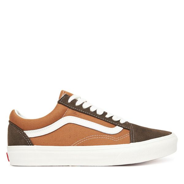 Tenisówki Vans. Brązowe trampki męskie Vans, bez wzorów, bez zapięcia, vans old skool. Za 219.99 zł.