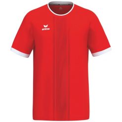 Koszulka Erima Libero 125. Czerwone bluzki damskie Erima, bez wzorów, sportowe, bez kołnierzyka, bez ramiączek. Za 131.50 zł.