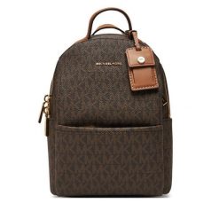 Plecak MICHAEL Michael Kors. Brązowe plecaki damskie MICHAEL Michael Kors, bez wzorów. Za 989.99 zł.