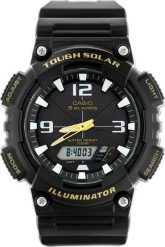 Zegarek Casio ZEGAREK MĘSKI CASIO AQ-S810W 1BV (zd044c) - SOLAR POWERED. Zegarki męskie Casio, bez wzorów. Za 358.80 zł.