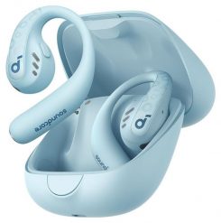 Soundcore AeroFit Pro Błękitne. Niebieskie słuchawki bezprzewodowe Anker. Za 769.00 zł.