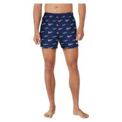 Szorty kąpielowe męskie Nike Multi Print 5" Volley. Niebieskie kąpielówki męskie NIKE SWIM, l, bez wzorów. Za 189.99 zł.