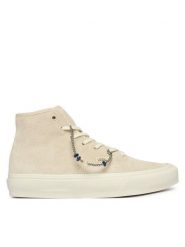 Vans Tenisówki Authentic Hi 2.0 VN000EKKIDD1 Beżowy jasny. Brązowe trampki i tenisówki damskie Vans, bez wzorów, ze skóry, bez zapięcia. Za 429.99 zł.