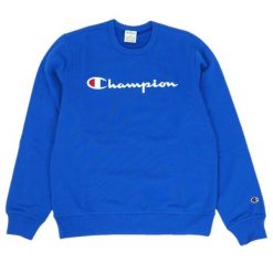 Champion bluza męska sportowa wygodna ciepła sweter logo bawełniana r. M. Niebieskie swetry męskie Champion, m, bez wzorów, z bawełny, sportowe, bez kołnierzyka, bez ramiączek. Za 209.00 zł.