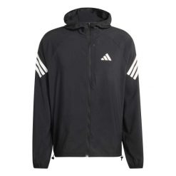 Kurtka z kapturem adidas Adi365 3S. Czarne kurtki męskie Adidas, s, bez wzorów, sportowe, z kapturem. Za 319.50 zł.