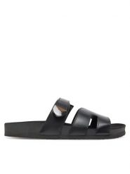 Lasocki Klapki GRD-22010-02 Czarny. Czarne klapki damskie Lasocki, bez wzorów, ze skóry, bez obcasa, bez zapięcia. Za 139.99 zł.