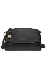 Armani Exchange Torebka XW000304 AF12040 UC001 Czarny. Czarne listonoszki damskie Armani Exchange, bez wzorów, ze skóry, bez dodatków. Za 419.99 zł.