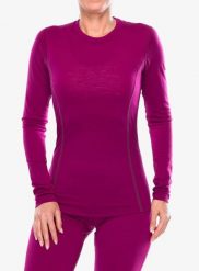 Bluza termoaktywna damska Sensor Merino Active Tee L/S. Fioletowe bluzy damskie Sensor, na zimę, l, bez wzorów, z materiału, klasyczne, bez ramiączek, bez kaptura. Za 334.39 zł.