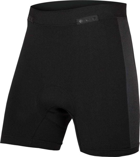 Wyściełane Bokserki Endura Clickfast™. Czarne bokserki męskie ENDURA, bez wzorów, z dzianiny. Za 144.99 zł.