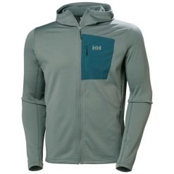 Bluza z kapturem Helly Hansen Versalite Fleece. Zielone bluzy męskie Helly Hansen, m, bez wzorów, bez ramiączek, z kapturem. Za 436.50 zł.