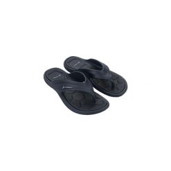 Buty klapki sportowe japonki męskie Rider Cape XVIII. Czarne klapki męskie Rider, bez wzorów, bez zapięcia. Za 129.00 zł.