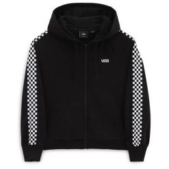 Bluza sportowa damska Vans Funniest Times. Czarne bluzy damskie Vans, s, bez wzorów, sportowe, bez ramiączek, z kapturem. Za 506.00 zł.