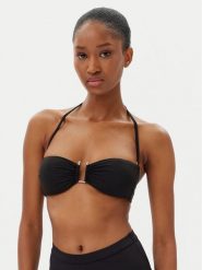 Max Mara Beachwear Góra od bikini Amelia 2516821199 Czarny. Czarne stroje kąpielowe damskie Max Mara Beachwear, bez wzorów, z syntetyku. Za 379.99 zł.