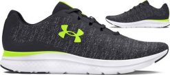 Under Armour BUTY SPORTOWE DO BIEGANIA UNDER ARMOUR CHARGED IMPULSE 3 KNIT 026682-104. Buty sportowe męskie Under Armour, bez wzorów, bez zapięcia, do biegania. Za 345.51 zł.