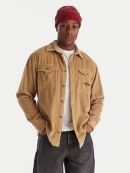 Billabong Koszula Bong Days EBYWT03015 Khaki Regular Fit. Brązowe koszule męskie Billabong, m, bez wzorów, ze sztruksu, bez kołnierzyka, bez ramiączek. Za 419.99 zł.