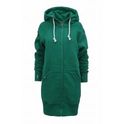 Bluza sportowa rozpinana z kapturem damska DEEP TRIP Luzak. Zielone bluzy damskie DEEP TRIP, xs, bez wzorów, casualowe, bez ramiączek, z kapturem. Za 389.00 zł.