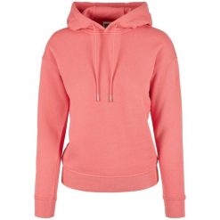 Damska bluza z kapturem Urban Classics. Czerwone bluzy damskie Urban Classics, l, bez wzorów, z bawełny, klasyczne, bez ramiączek, z kapturem. Za 167.00 zł.