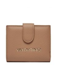 Valentino Portfel Brixton VPS7LX215 Beżowy. Brązowe portfele damskie Valentino, ze skóry. Za 159.99 zł.