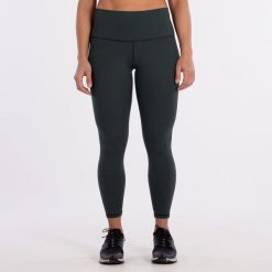 Legginsy Rox R-jedwabiście zielone. Czarne legginsy sportowe damskie Roxy, bez wzorów, z podwyższonym stanem, do jazdy konnej. Za 229.99 zł.