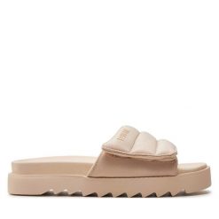 Klapki Big Star Shoes. Brązowe klapki damskie BIG STAR SHOES, bez wzorów, retro, bez obcasa, bez zapięcia. Za 149.99 zł.