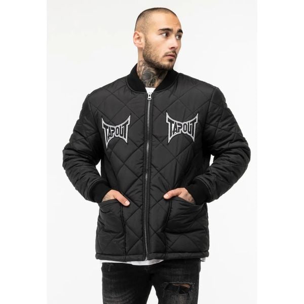 Kurtka regular fit Tapout Punkass. Białe kurtki męskie TAPOUT, xl, z aplikacjami, z materiału, bez kaptura. Za 520.85 zł.