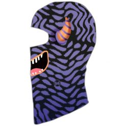 Komin na szyję dla dorosłych Balaclava Voutex Multi. Fioletowe szaliki męskie Buff, bez wzorów, z elastanu. Za 99.99 zł.