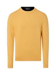 Finshley & Harding Sweter z zawartością kaszmiru Mężczyźni Bawełna żółty, XL. Żółte swetry męskie Finshley & Harding, m, bez wzorów, z bawełny, bez kołnierzyka, bez ramiączek. Za 199.95 zł.