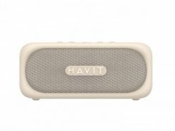 Głośnik bezprzewodowy bluetooth Havit SK905BT (beżowy). Brązowe głośniki przenośne Havit. Za 228.99 zł.