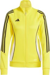 Adidas Bluza damska adidas Tiro 24 Training żółta IR9498 L. Żółte bluzy damskie Adidas, l, bez wzorów, bez ramiączek, bez kaptura. Za 172.70 zł.
