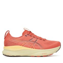 Buty do biegania Asics. Czerwone obuwie sportowe damskie Asics, bez wzorów, bez zapięcia, do biegania, asics gel kayano. Za 659.99 zł.
