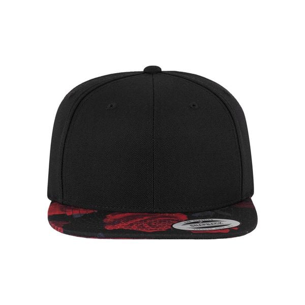 Czapka Flexfit Roses. Czarne czapki damskie FLEXFIT, bez wzorów, z materiału, eleganckie. Za 97.10 zł.