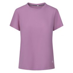 Damska Koszulka Arielle Active T-shirt. Czerwone bluzki damskie Trespass, bez wzorów, sportowe, bez kołnierzyka, bez ramiączek. Za 105.99 zł.
