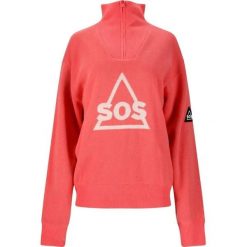 Pull SOS Tignes. Czerwone bluzy męskie SOS, na zimę, bez wzorów, sportowe, bez ramiączek, bez kaptura. Za 715.50 zł.