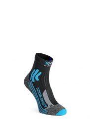 Skarpety trekkingowe damskie X-Socks Trek Outdoor Low Cut. Niebieskie skarpetki damskie X-Socks, bez wzorów, z materiału. Za 60.00 zł.
