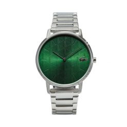 Zegarek Lacoste. Szare zegarki męskie Lacoste, bez wzorów, srebrne. Za 599.99 zł.