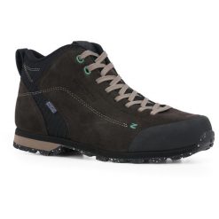 Buty turystyczne męskie TREZETA Zeta Mid z membraną WP. Brązowe buty zimowe męskie Trezeta, bez wzorów, bez obcasa, bez zapięcia. Za 517.50 zł.