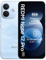 Smartfon Xiaomi Xiaomi Redmi Note 17 Pro 5G 6GB RAM 256GB - Mėlyna. Smartfony Xiaomi. Za 1,892.97 zł.