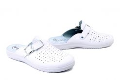 INBLU DG-15 001 biały, klapki męskie. Białe klapki męskie Inblu, bez wzorów, bez zapięcia. Za 83.99 zł.