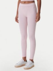 Guess Legginsy V6RB05 Z4692 Różowy Slim Fit. Czerwone legginsy damskie Guess, z aplikacjami, z syntetyku. Za 269.99 zł.