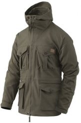 Kurtka męska Helikon-Tex Kurtka SAS Smock - Duracanvas - Taiga Green. Zielone kurtki męskie HELIKON-TEX, m, bez wzorów, bez kaptura. Za 267.23 zł.