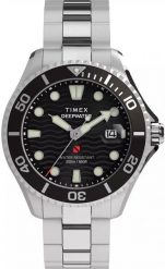 Zegarek męski Timex TW2W82000 srebrny. Szare zegarki męskie Timex, bez wzorów, srebrne. Za 1,299.00 zł.