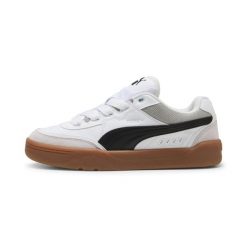 Trenerzy Puma Park Lifestyle SK8. Białe buty zimowe męskie Puma, bez wzorów, bez obcasa, bez zapięcia. Za 339.50 zł.