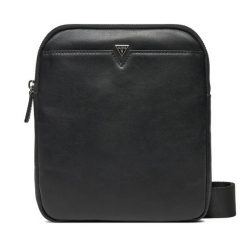 Saszetka Guess. Czarne saszetki i nerki męskie Guess, z aplikacjami. Za 289.99 zł.