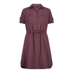 Sukienka damska CMP. Fioletowe sukienki damskie CMP, xl, bez wzorów, sportowe, bez kołnierzyka, bez ramiączek, sportowe. W wyprzedaży za 184.99 zł.