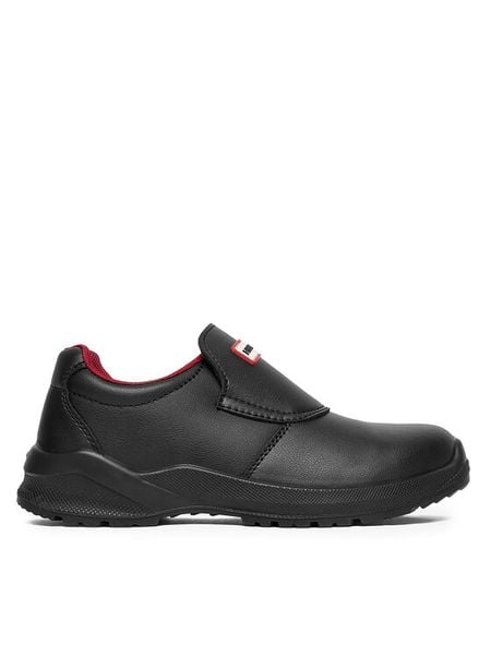 Hunter Półbuty HUNTER-SS-04 M Czarny. Czarne półbuty męskie Hunter, bez wzorów, z materiału, bez obcasa, bez zapięcia. Za 93.99 zł.