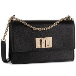 Torebka Furla. Czarne torebki do ręki damskie Furla, bez wzorów, bez dodatków. Za 1,049.00 zł.