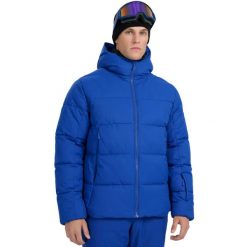Kurtka narciarska męska 4F NeoDry 5000/3000. Niebieskie kurtki sportowe męskie 4F, na zimę, m, bez wzorów, z poliesteru, bez kaptura, narciarskie. Za 343.05 zł.