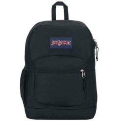 Plecak sportowo-turystyczny dla dorosłych Cross Town Plus Backpack 26 L. Czarne plecaki damskie Jansport, bez wzorów, sportowe. Za 159.99 zł.